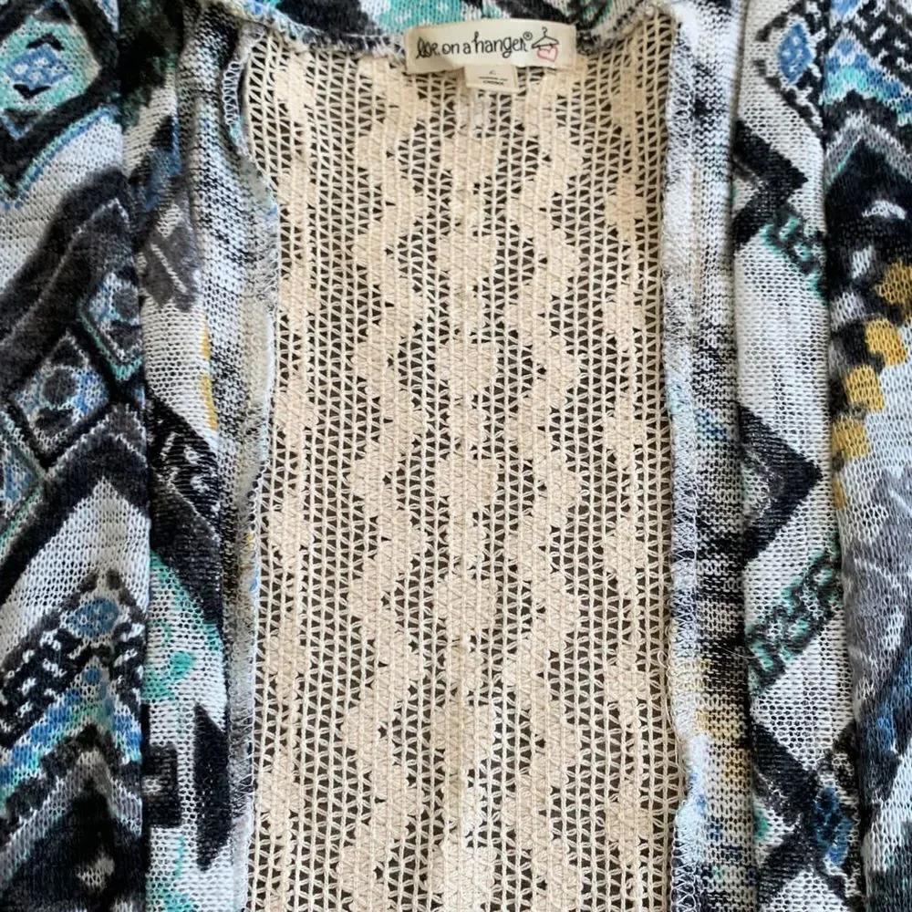 Love on a Hanger cardigan size large